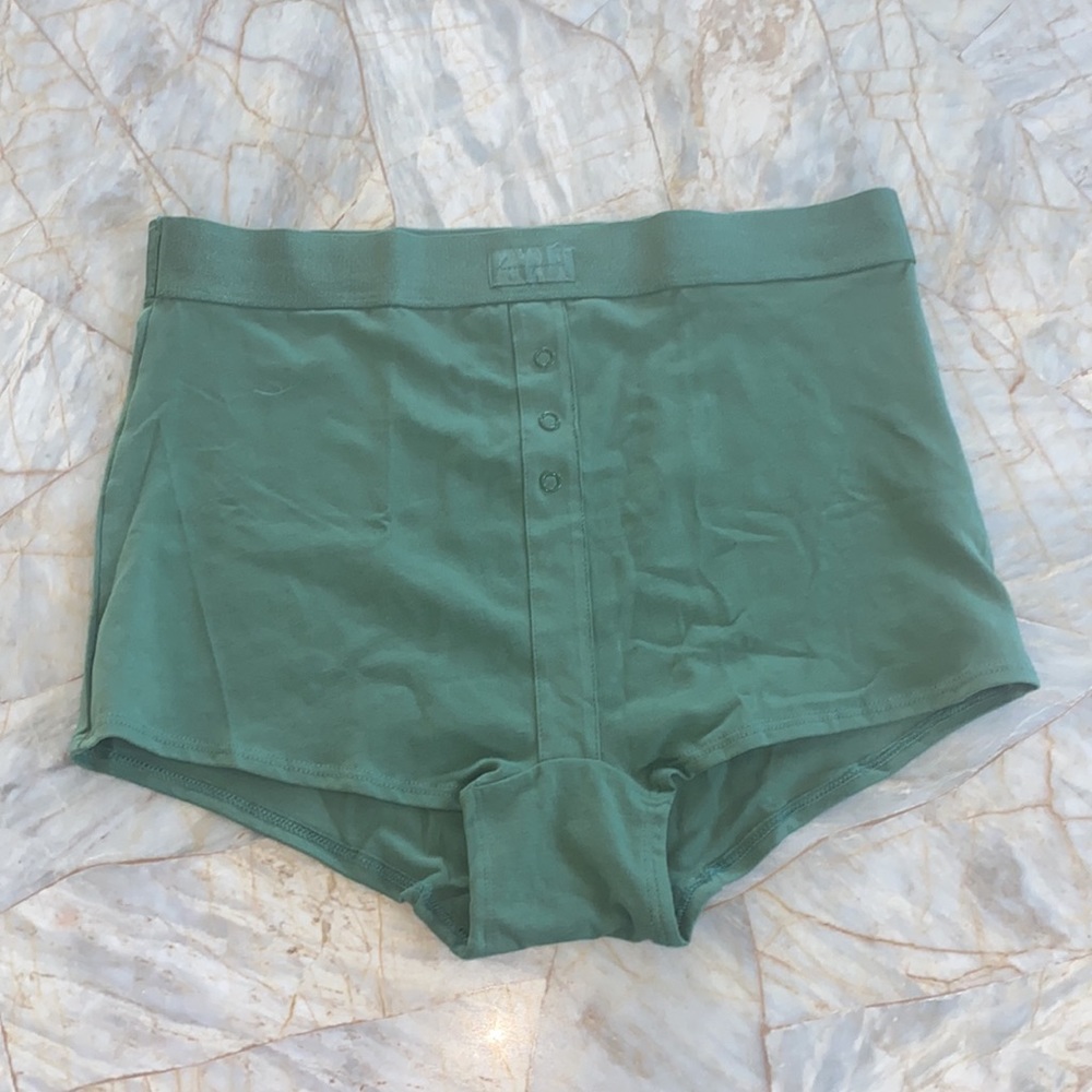 VS PINK HIGH WAIST SHORTIE‎ PANTY  LARGE
